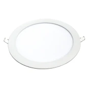 LAMBARIO LED panel, Ugradni, 18W, 3000K, Okrugli, Beli