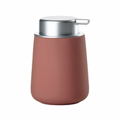 Svetlo rdeč porcelanast dozirnik za milo 250 ml Nova – Zone