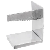 Držaci za knjige 2 pcs Srebrno 11 x 14 x 17,5 cm Aluminij