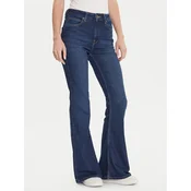 Lee Jeans hlače Breese 112354456 Mornarsko modra Bootcut Fit
