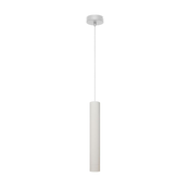 LED Luster na sajli TUBA 1xGU10/6,5W/230V bijela