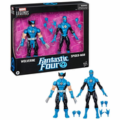 HASBRO Fantastični štirje Marvel Legends Akcijska figura 2-paket Wolverine in Spider-Man 15 cm, (5000077800)