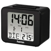176910 CUBE digitalni budilnik crno