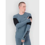 Mons Royale Olympus Merino Long Sleeve Base Layer Top black