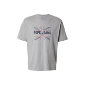Pepe Jeans Majica modra / mornarska / pegasto siva / svetlo rdeča