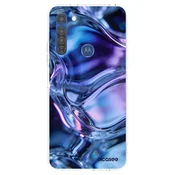 Silikonski prozorni ovitek za Motorola Moto G8 - Iris liquid
