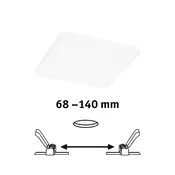 Paulmann 79954 - LED/12W IP44 Kupatilsko ugradno plafonsko svetlo VARIFIT 230V