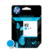 HP 82 Cyan Ink Cartridge (CH566A)