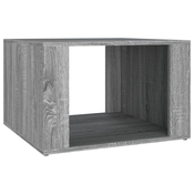 MAISON CHIC Nočna omarica - Nočna miza siva sonoma 57x55x36 cm inženirski les, (21688046)