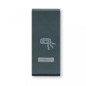 Aling Taster 65424.A, grejalice 1M sa indikacijom, Antracit