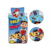 Paw Patrol Paw Patrol mornarsko modra posteljnina, otroška posteljnina 140cm x 200cm OEKO-TEX