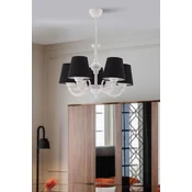 Opviq Luster Fiona, 15x10x13cm, IP20, Belo-crni