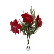 Lilium božicna zvezda komad crvena snežna 75cm 124953