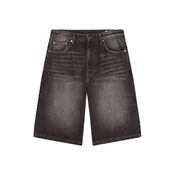 Bershka Kavbojke  črn denim