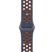 Apple Watch pašček 46 mm: Blue Flame Nike Sport Band - M/L