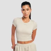 GymBeam Ženska kratka majica Aura Grey