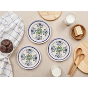 Hermia Set dezertnih tanjira, 6 komada, Beli
