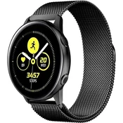 shumee Pašček za Huawei Watch GT 4 5 6 41MM klasičen eleganten 18MM pašček07_ČRNA