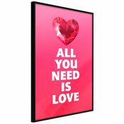 Poster - Ruby Heart 20x30