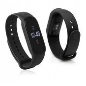 shumee Pašček za Xiaomi Mi Band 5/6 črne barve
