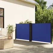 Uvlaciva bocna tenda 140 x 1000 cm plava