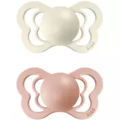 BIBS Couture Natural Rubber 1 duda Ivory/Blush 2 kos