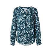 ZABAIONE Bluza An44nabelle smaragd/pastelno zelena/bela