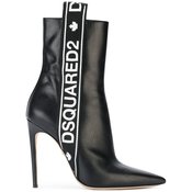 Dsquared2 - logo stripe ankle boots 