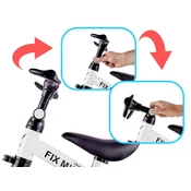 Poganjalček/kolo Bike trike fix mini tricikel 3v1 s pedali- bel