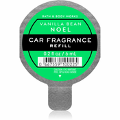 Bath & Body Works Vanilla Bean Noel dišava za avto nadomestno polnilo 6 ml