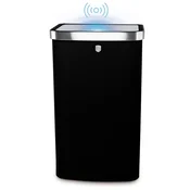 Brezkontaktni koš za smeti s senzorjem Matte Black 60L 55985