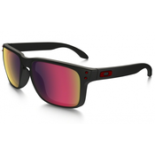 Očala Oakley HOLBROOK - 9102-36 Matte Black- + Red Iridium