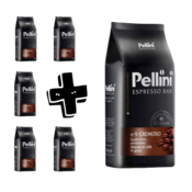 5kg paket + 1kg Pellini Cremoso kavna zrna
