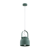Argon 8283 - Lestenec na vrvici LOGAN 1xE27/15W/230V pr. 20 cm zelena
