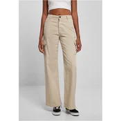 Womens High Waist Straight Cargo Pants Soft Grass