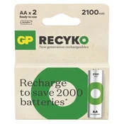 Polnilna baterija GP ReCyko 2100 mAh HR6 (AA) 2kos 2/1