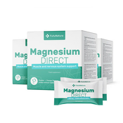 3x Magnezij DIRECT 400 mg, ukupno 90 vrecica