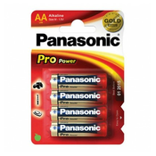 Panasonic alkalne baterije AA (4 kosi)
