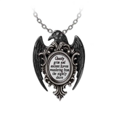 Ogrlica ALCHEMY GOTHIC - Quoth The Raven - P958