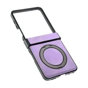 Maska za Samsung Galaxy Z Flip 8 Hanman MagSafe Stand, Ljubicasta