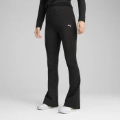 Puma ESS HIGH-WAIST FLARED LEGGINGS, ženske hlace, crna 631542