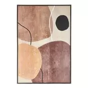 Tiskana/z ročno naslikanimi elementi slika z okvirjem/na platnu 83x123 cm Gallery – Bizzotto