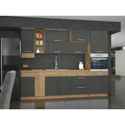 Kuhinjski set Color 102 (270x57cm), Medijapan, Iveral