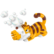 TechKidz TechKidz, Pištola za mehur?ke z 10 luknjicami - model Tiger, Rumena, (21552302)