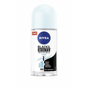 Nivea Ženski Roll-on dezodorans Black & White Invisible Pure, 50ml