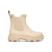 Tommy Hilfiger Gumijasti škornji Flag Cleated FW0FW09387 Bež