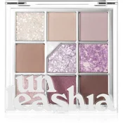 Unleashia Veganska senčila Glitterpedia Eye Palette - 6.6 g No. 04 All Of Lavender Fog