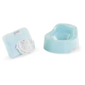 Nocna nužda s maramicama Potty & Wipe Stars Corolle plava za lutku od 30 cm, 2 dodatka od 18 mjeseci