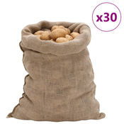 Jutene vrece 30 kom 60x105 cm 100 % juta 220 g/m2