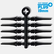 Kratke pikado konice COSMO DARTS/Fit Point Plus (1) 19mm/black